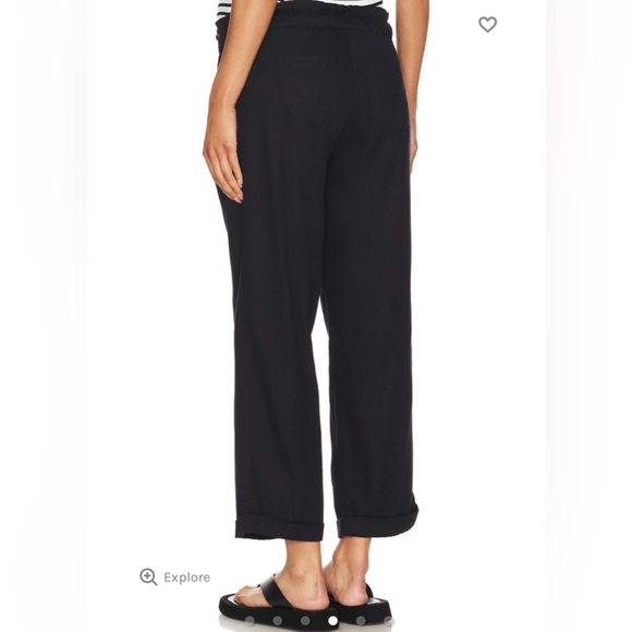 NWT HATCH Maternity The Jude Pant Black Size Large 10/12 - Picture 4 of 13